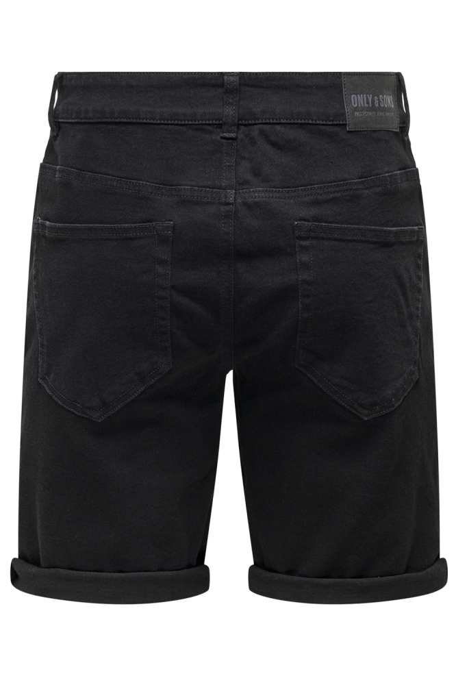 ONSPLY BLKD 9041 BJ DNM SHORTS 22029041 BLACK DENIM